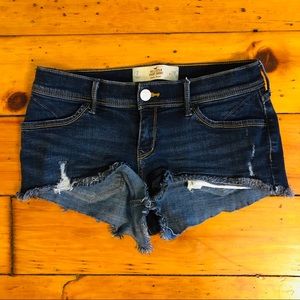 Hollister Low Rise Jean Shorts